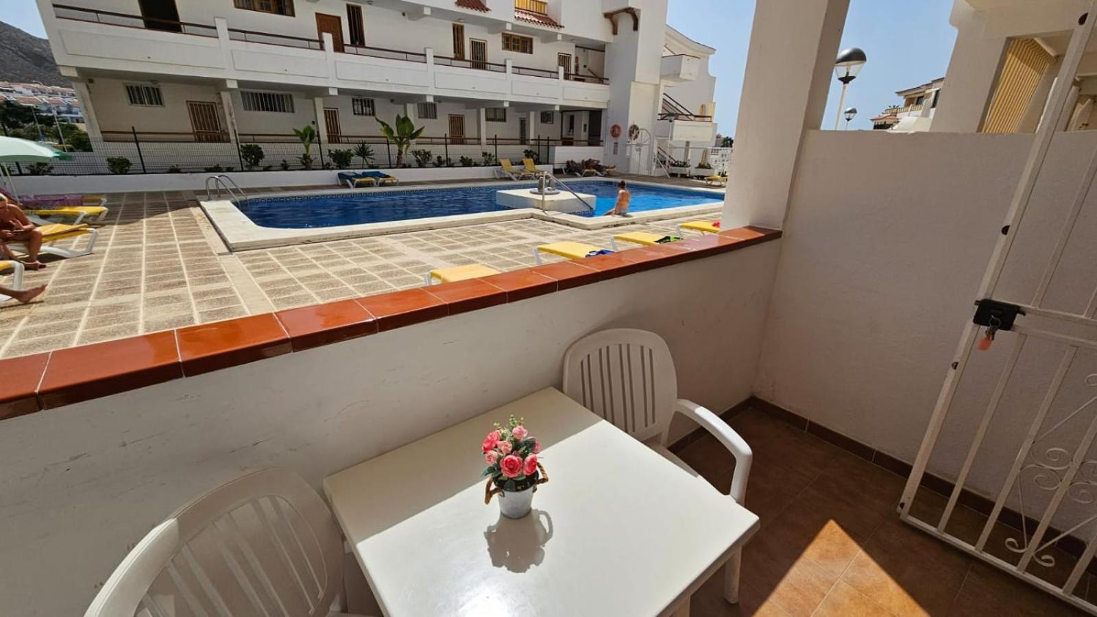 Ferienwohnung Parque Margarita, Terraza Vista Piscina Los Cristianos  Exterior foto