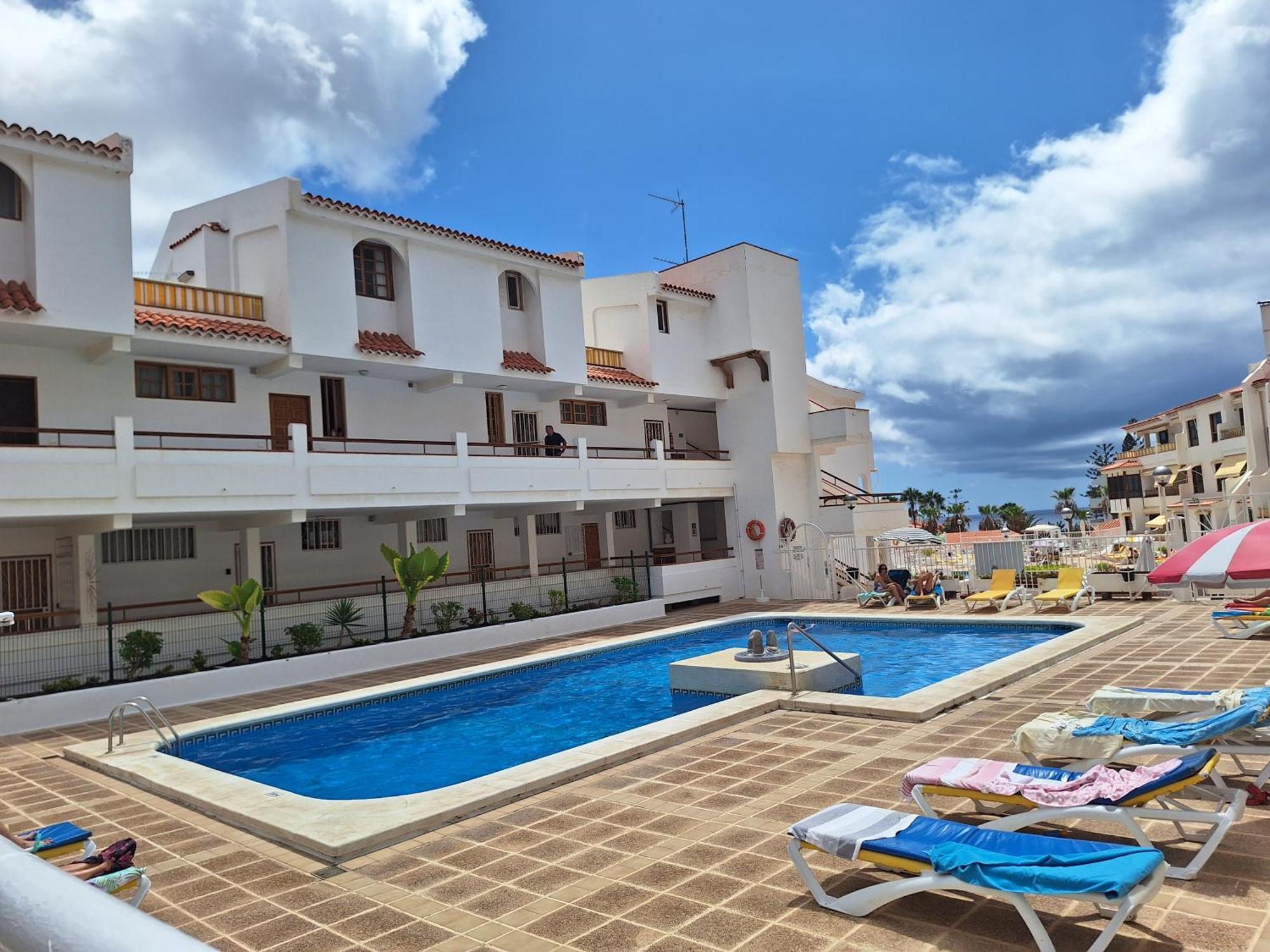 Ferienwohnung Parque Margarita, Terraza Vista Piscina Los Cristianos  Exterior foto
