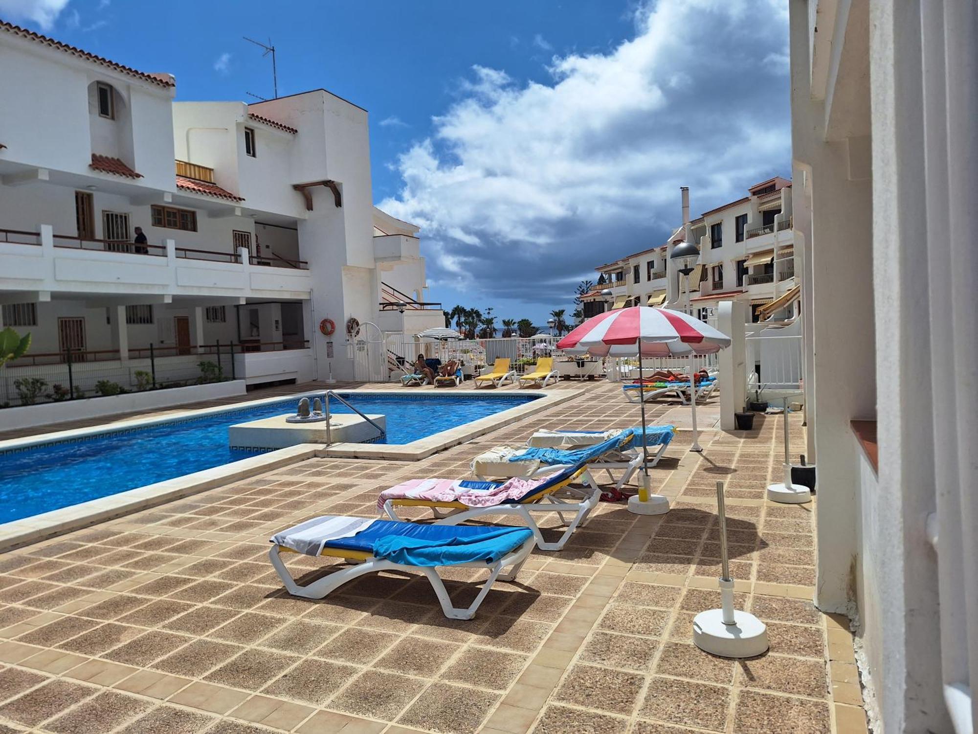 Ferienwohnung Parque Margarita, Terraza Vista Piscina Los Cristianos  Exterior foto
