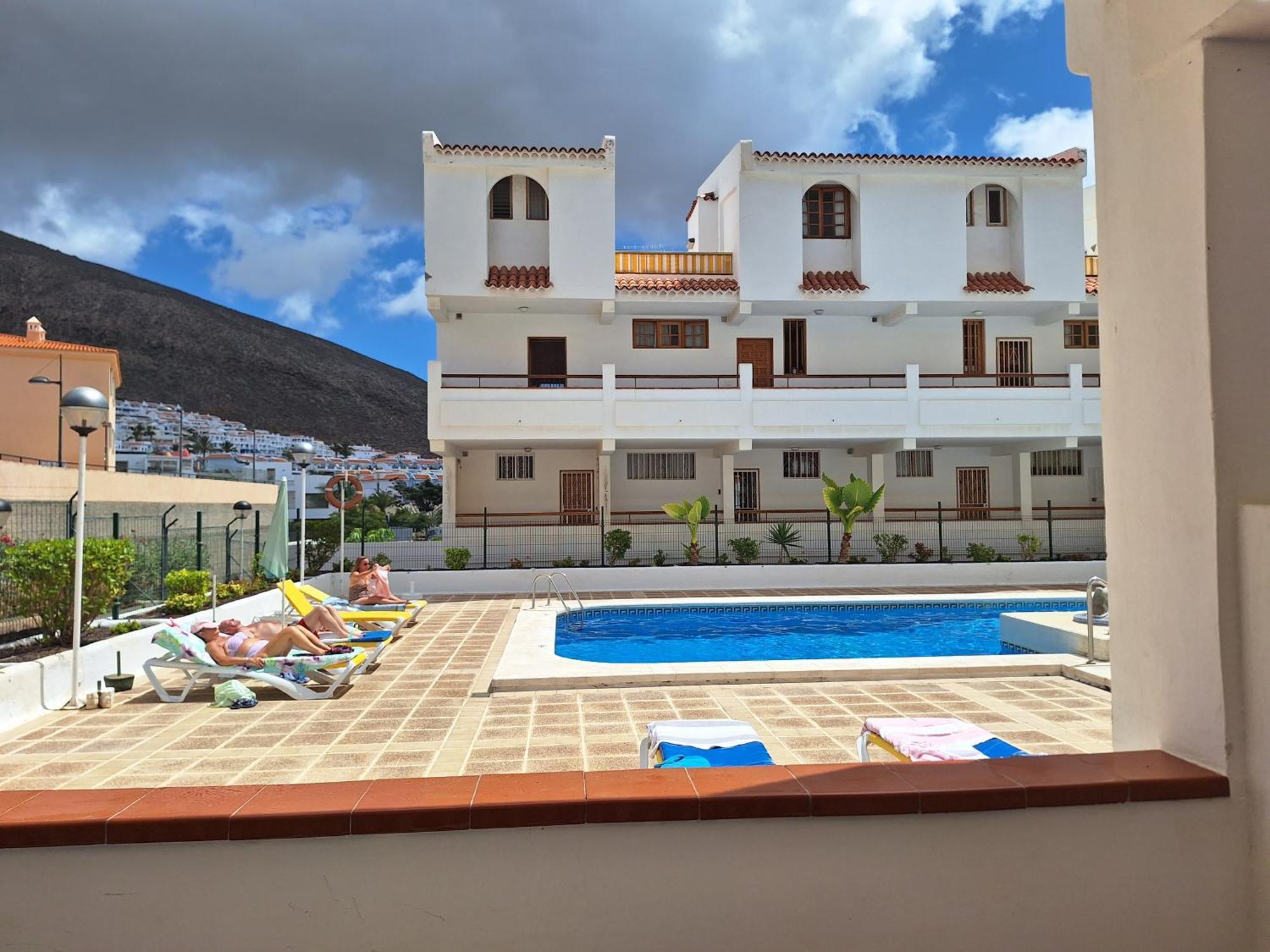 Ferienwohnung Parque Margarita, Terraza Vista Piscina Los Cristianos  Exterior foto