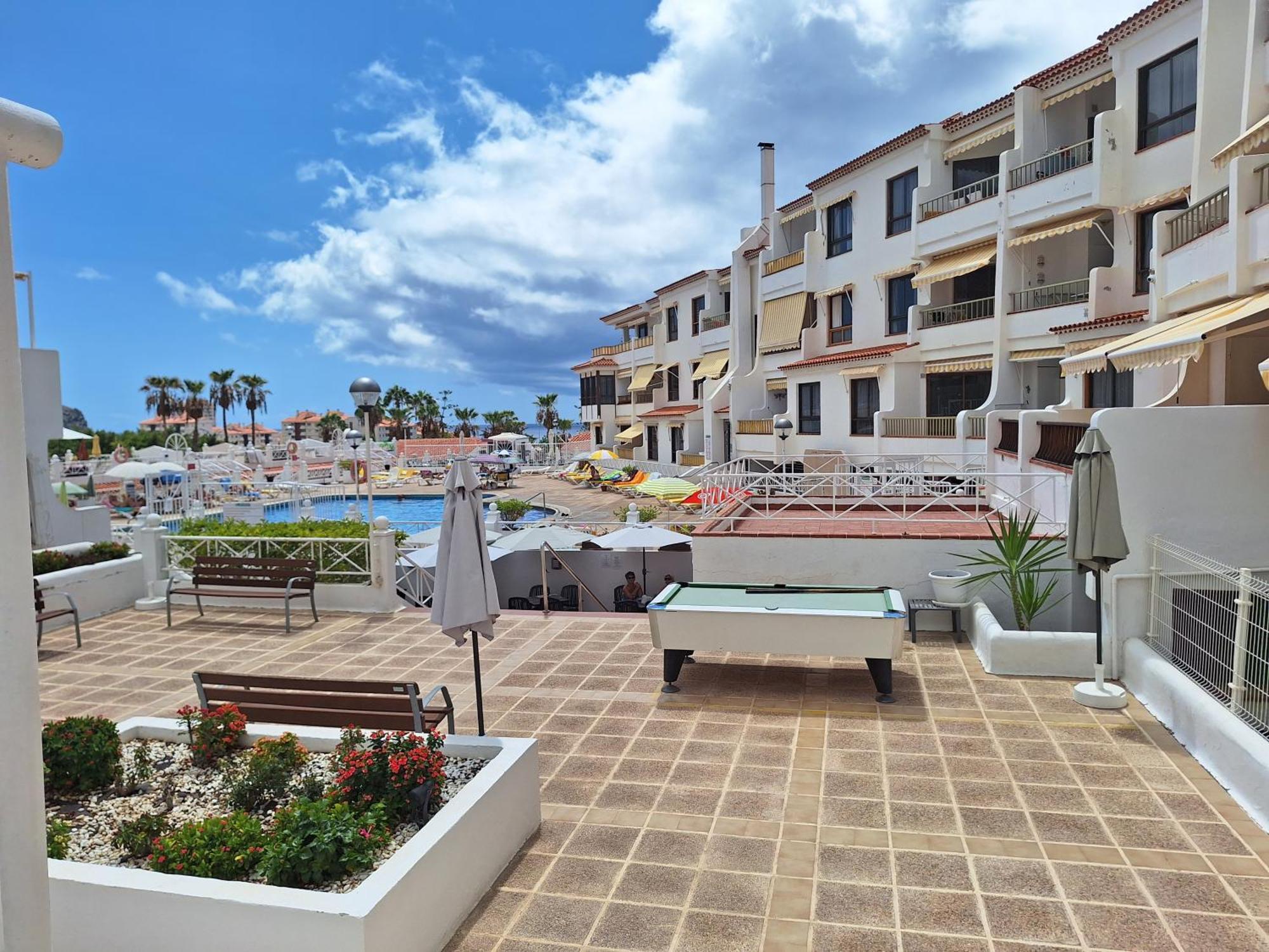 Ferienwohnung Parque Margarita, Terraza Vista Piscina Los Cristianos  Exterior foto